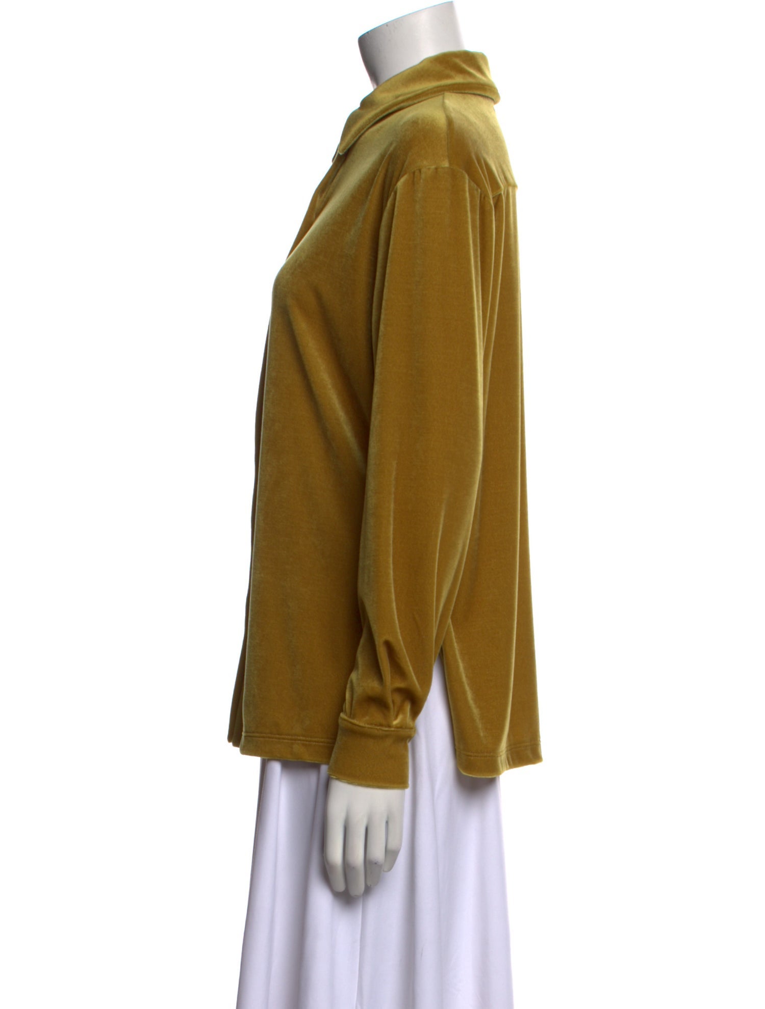 Max Mara Leisure Long Sleeve Button-Up Top