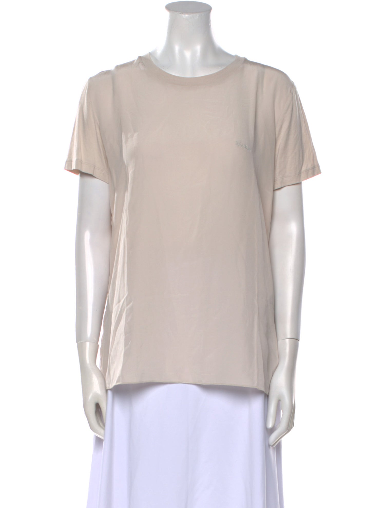 Max Mara Leisure Crew Neck Short Sleeve T-Shirt w/ Tags