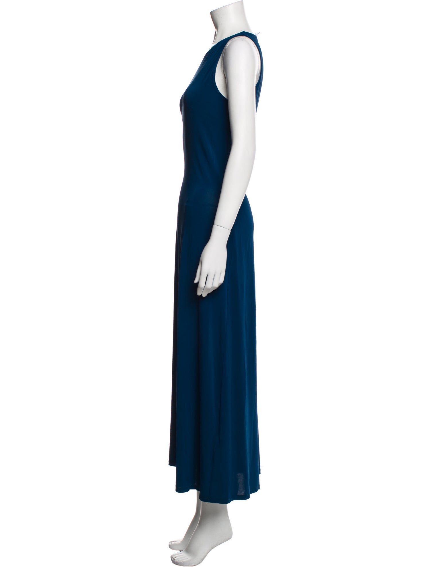 Max Mara Leisure Crew Neck Long Dress