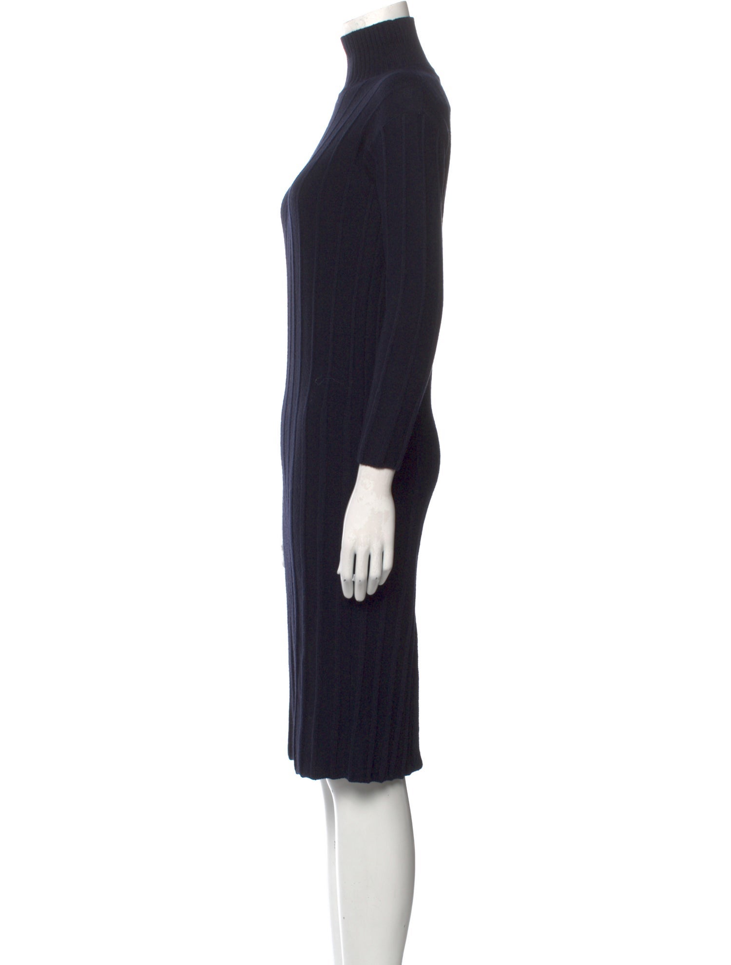 Max Mara Leisure Virgin Wool Knee-Length Dress
