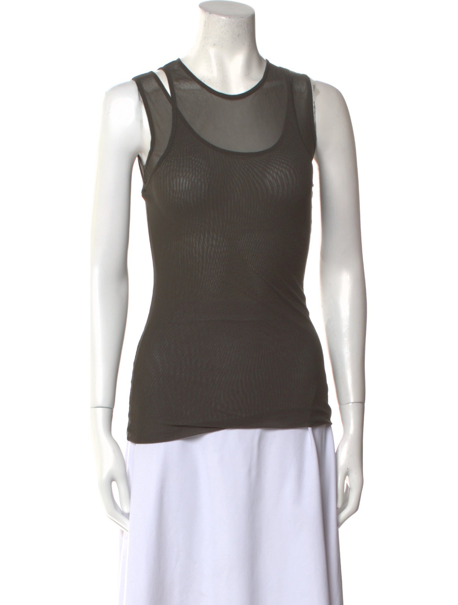 Max Mara Leisure Scoop Neck Sleeveless Top