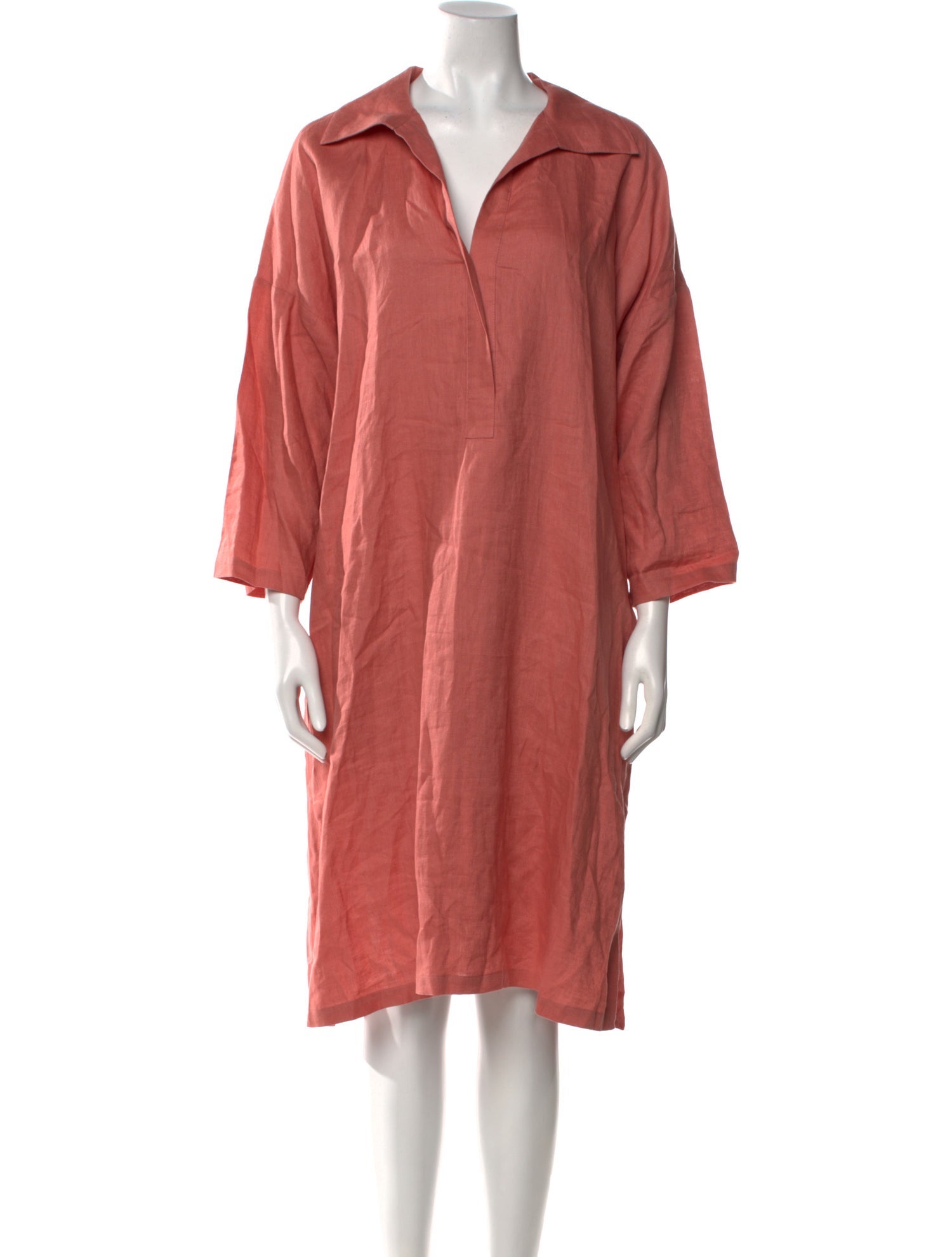 Max Mara Leisure Linen Midi Length Dress