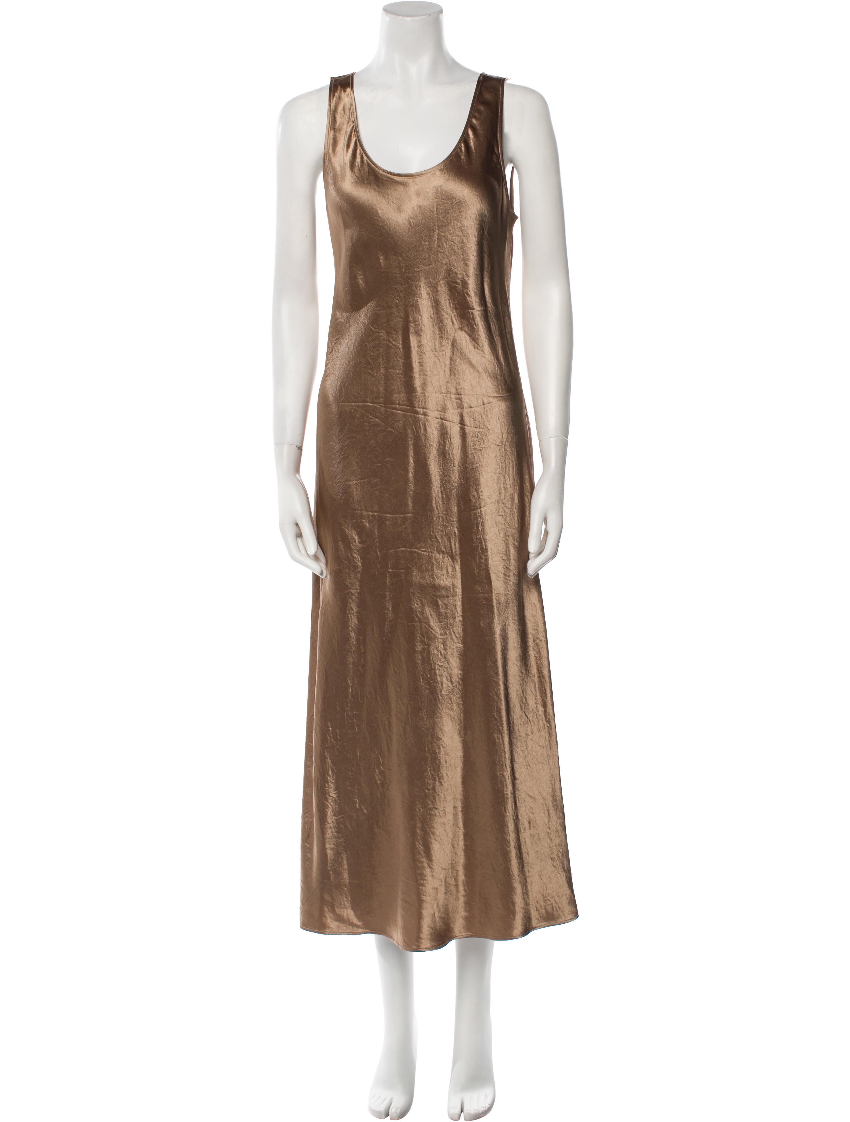 Max Mara Leisure Satin Long Dress