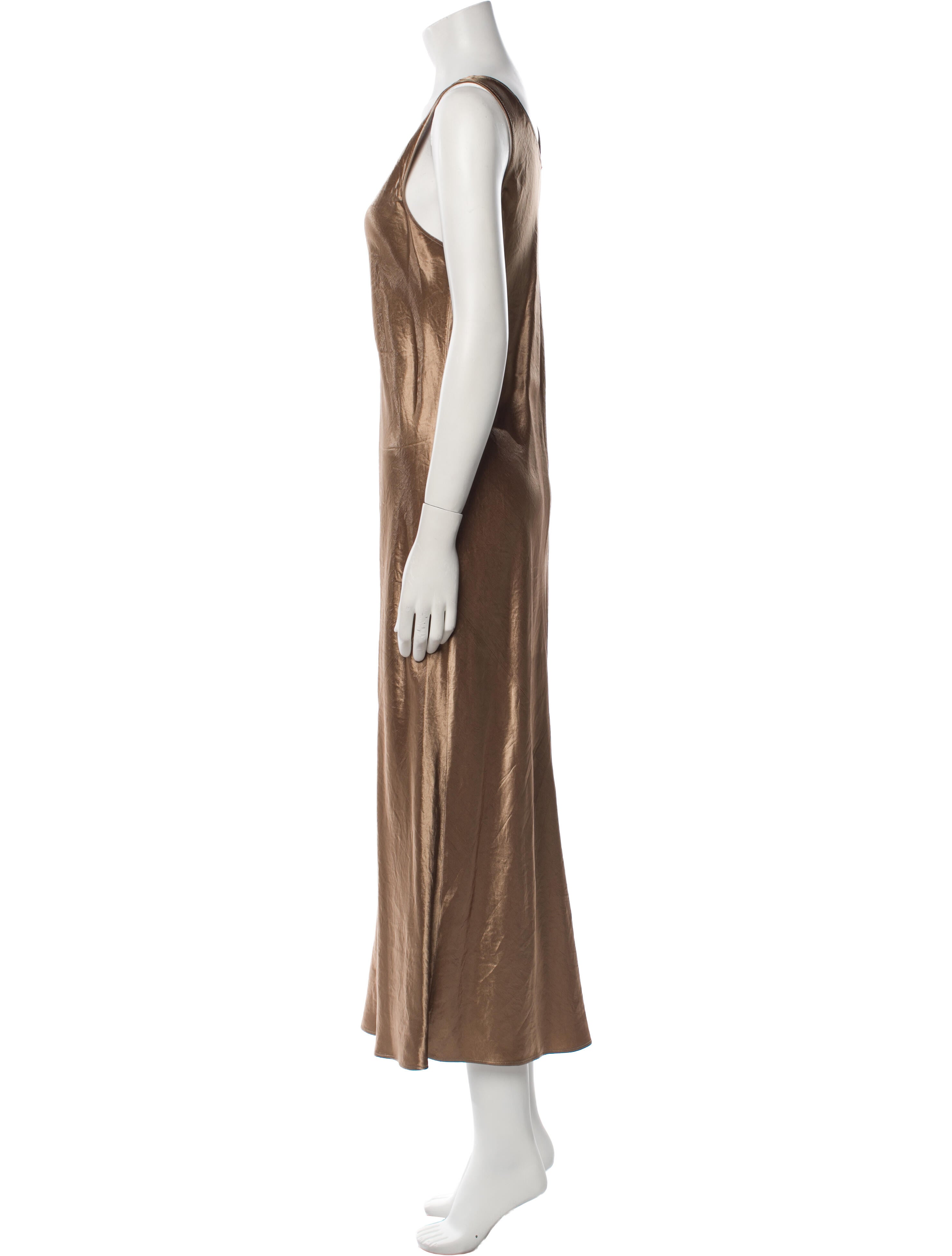 Max Mara Leisure Satin Long Dress