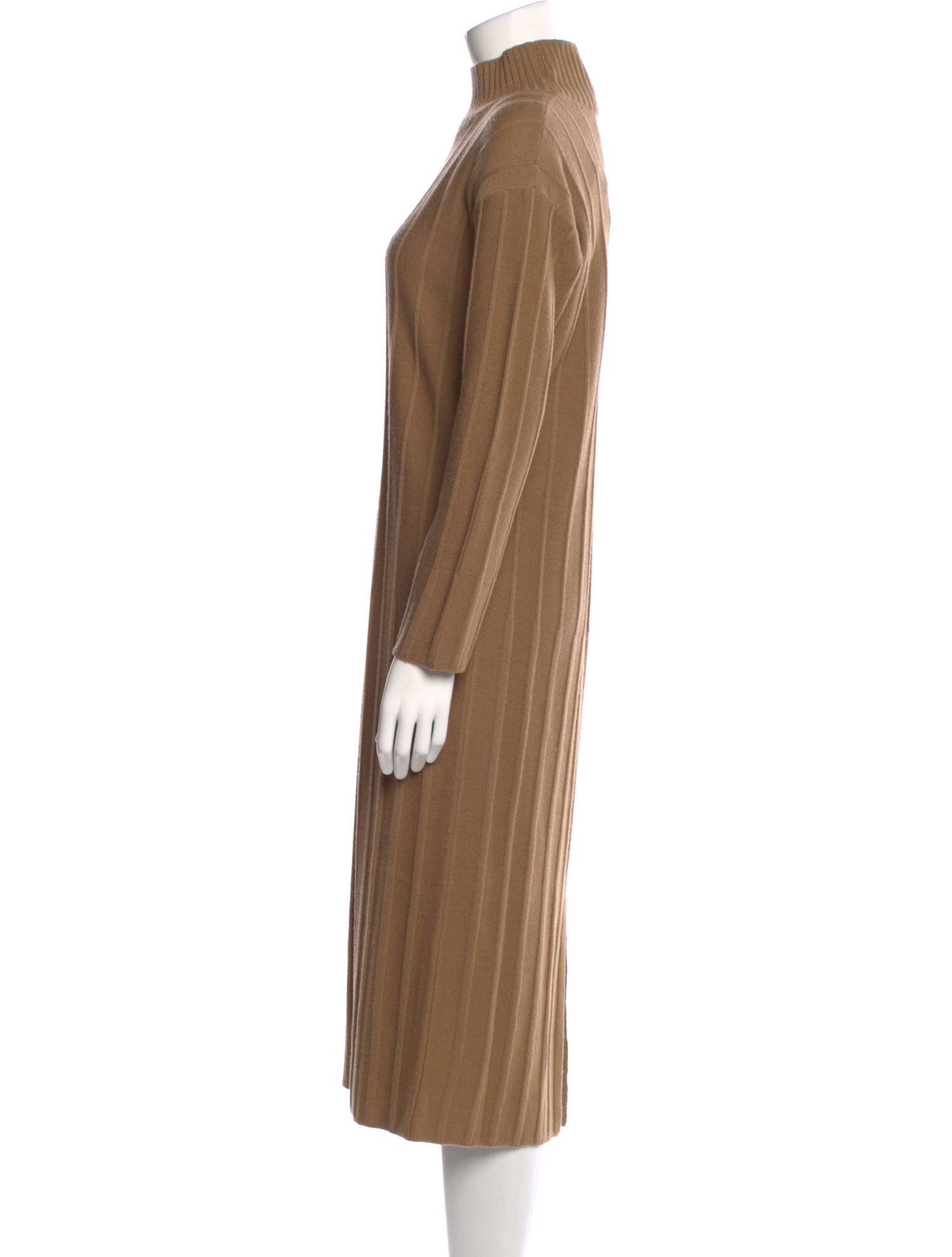 Max Mara Leisure Virgin Wool Knee-Length Dress