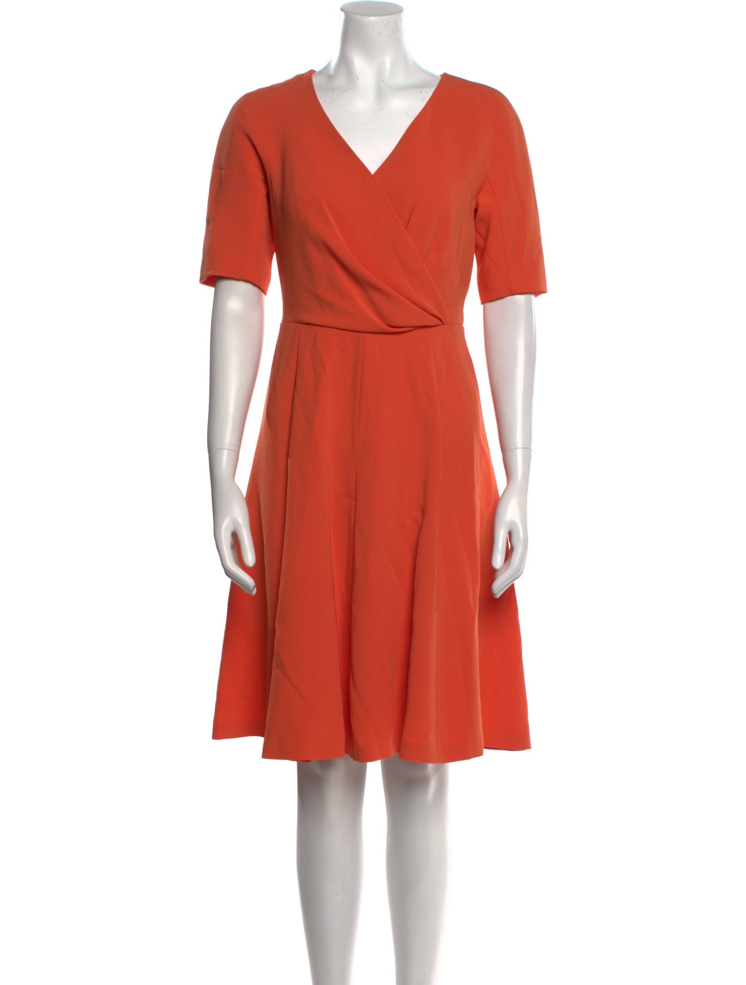 Max Mara Leisure V-Neck Knee-Length Dress