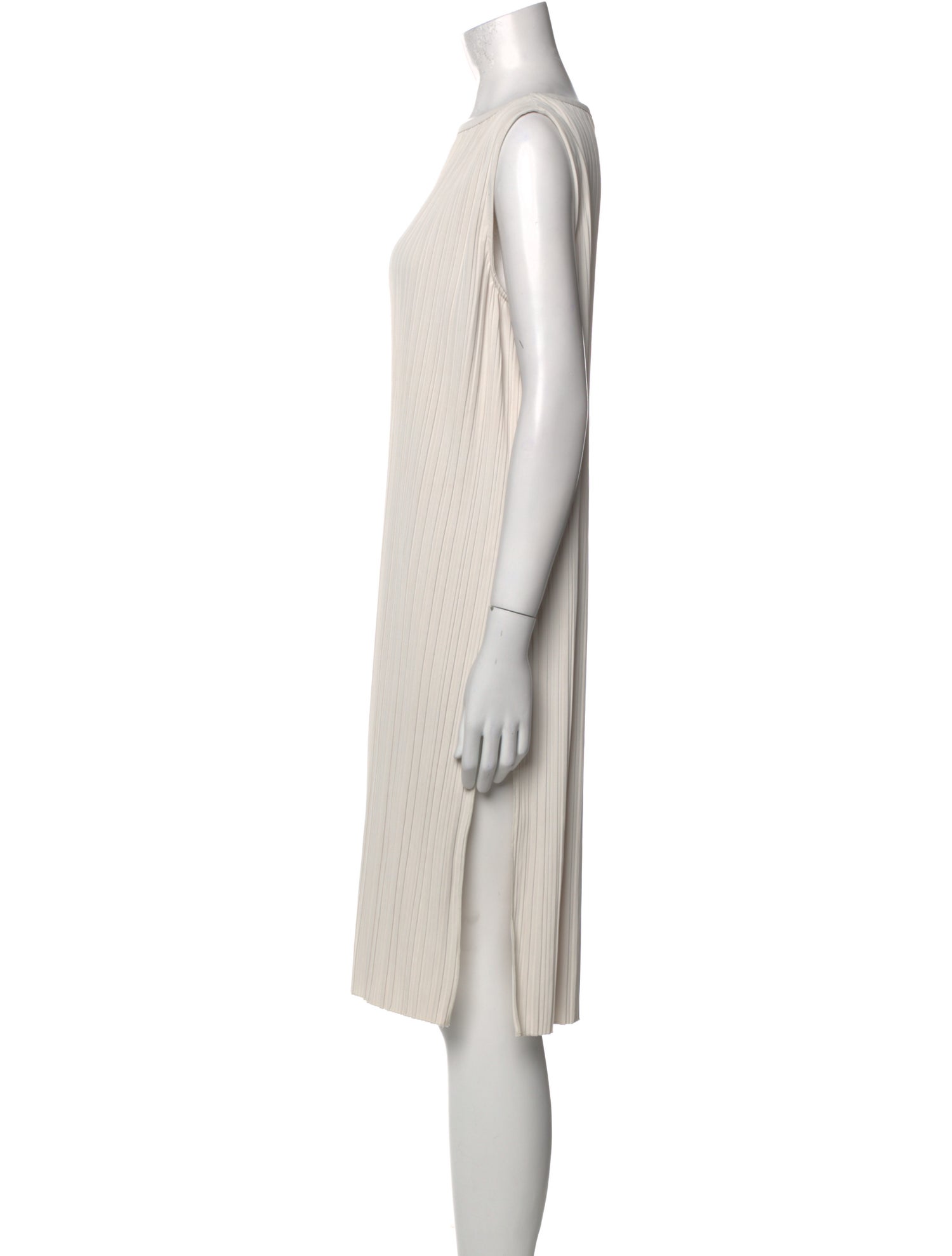 Max Mara Leisure Bateau Neckline Knee-Length Dress