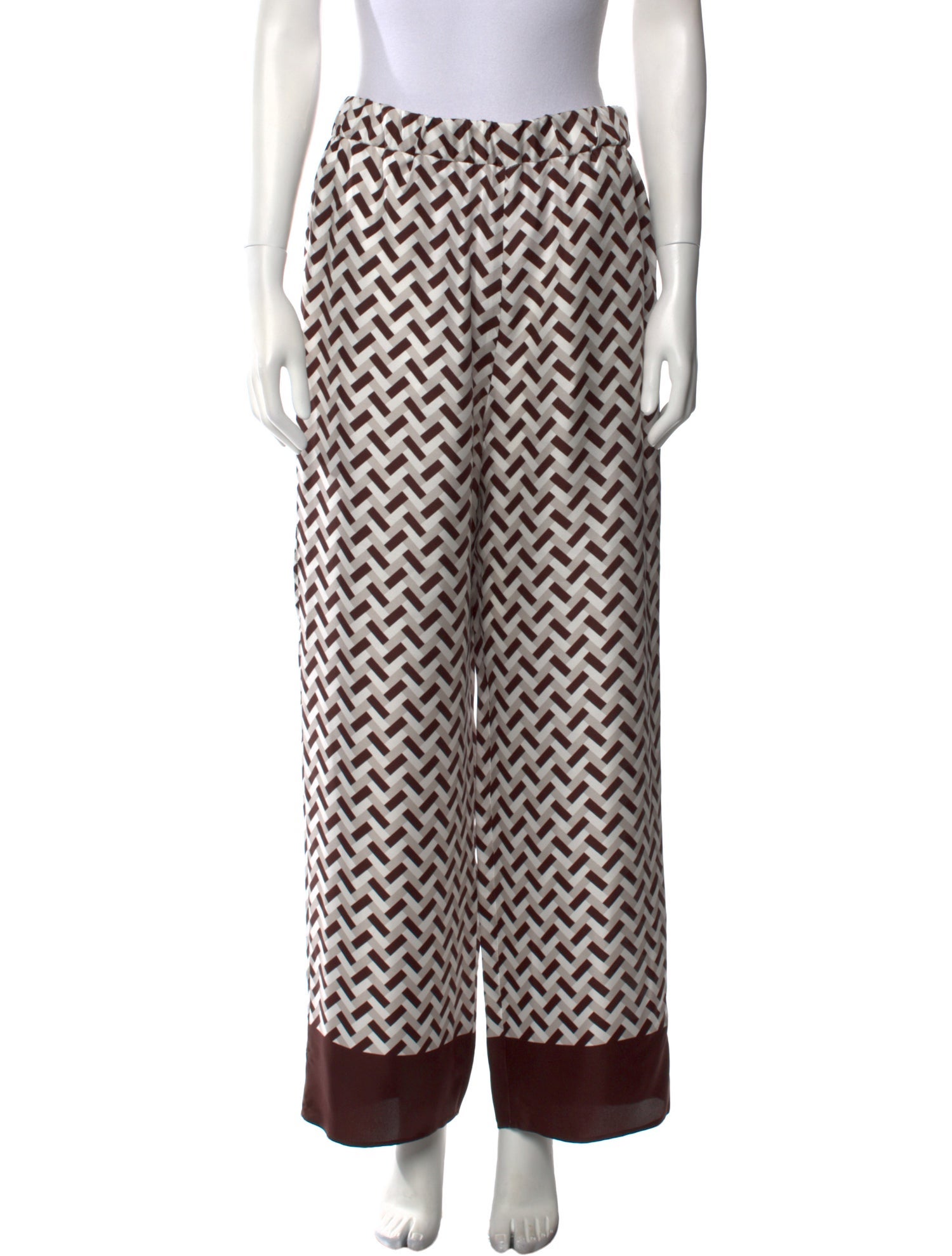 Max Mara Leisure Silk Wide Leg Pants