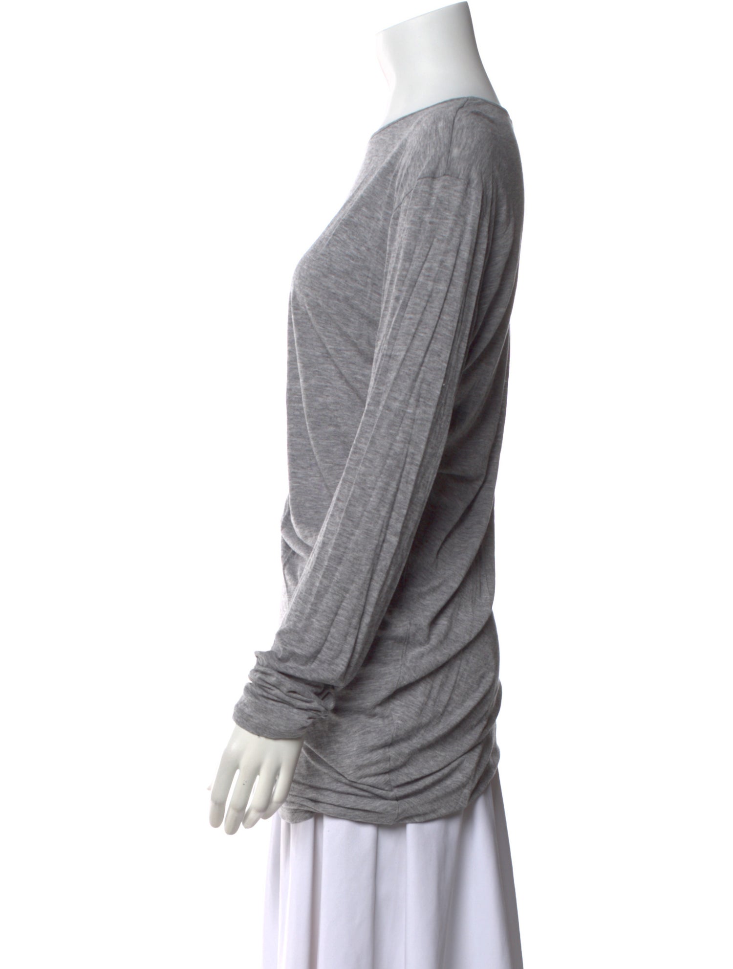 Max Mara Leisure Bateau Neckline Long Sleeve Sweatshirt