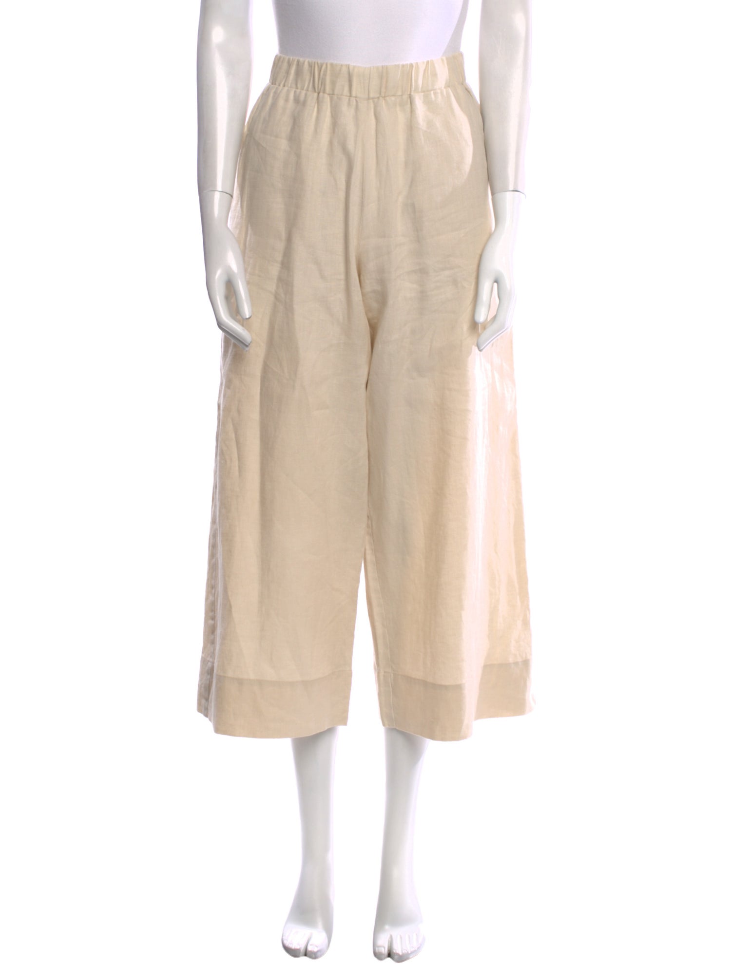 Max Mara Leisure Linen Wide Leg Pants