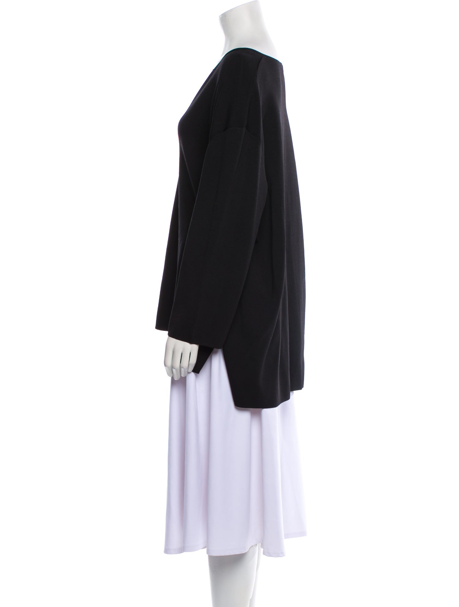 Max Mara Leisure V-Neck Long Sleeve Top