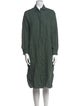 Max Mara Leisure Linen Midi Length Dress