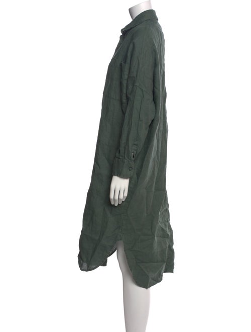 Max Mara Leisure Linen Midi Length Dress