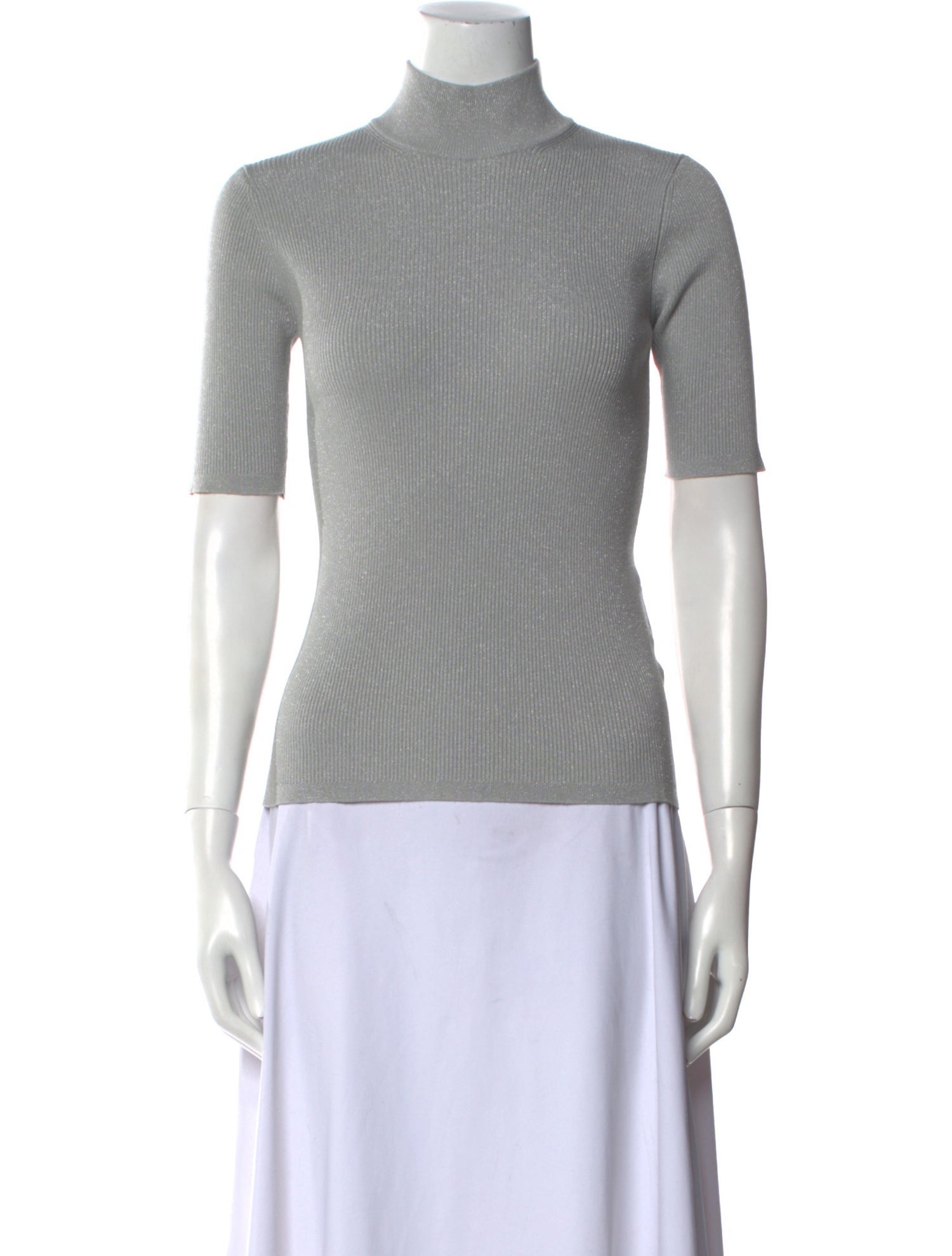 Max Mara Leisure Turtleneck Short Sleeve Top