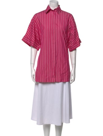 Max Mara Leisure Striped Short Sleeve Tunic