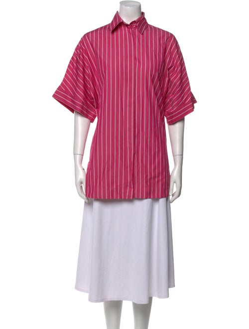 Max Mara Leisure Striped Short Sleeve Tunic