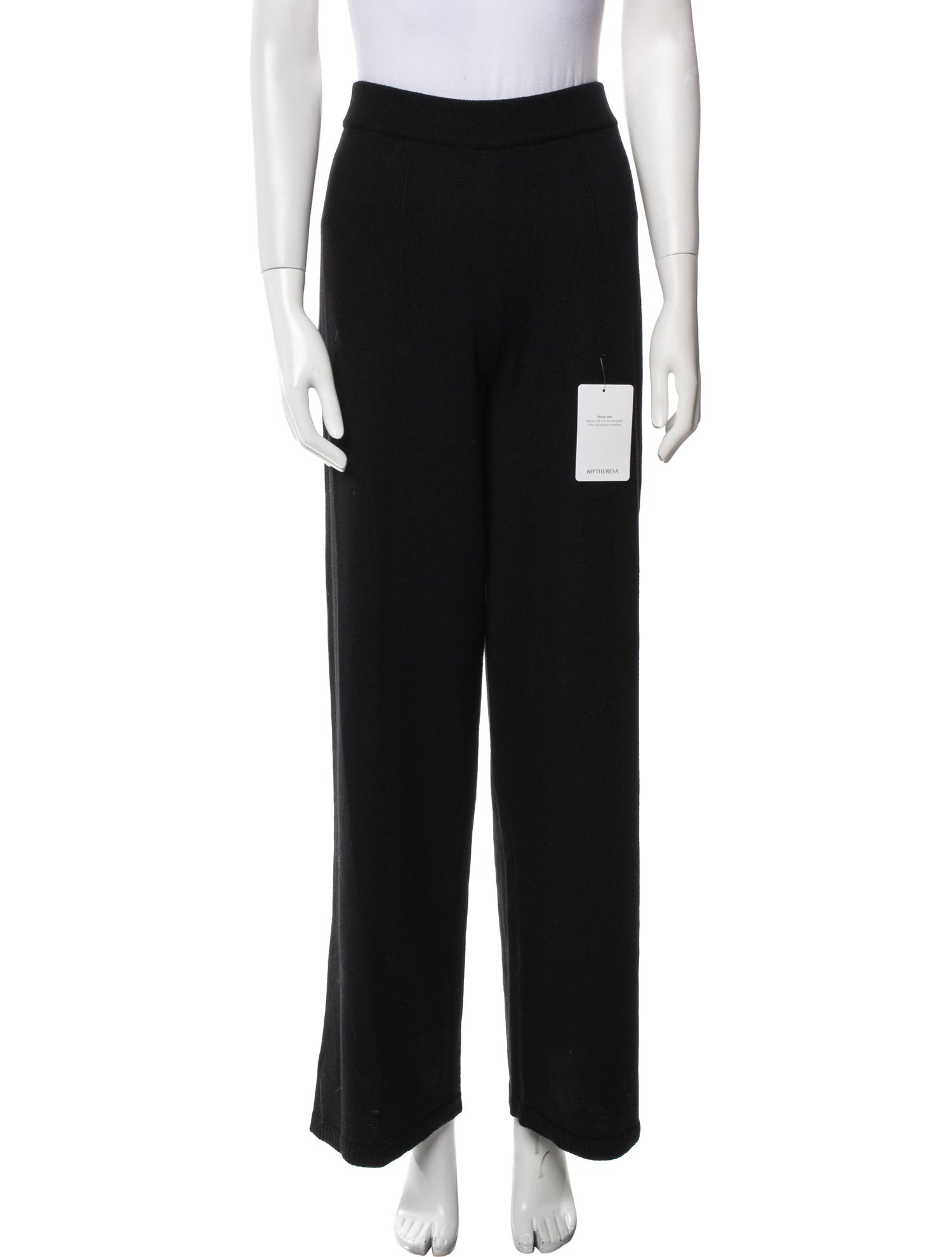 Max Mara Leisure Virgin Wool Pleated Accents Sweatpants
