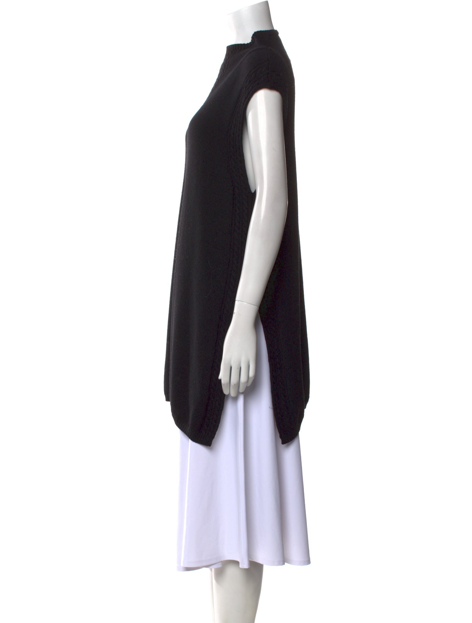 Max Mara Leisure Virgin Wool Mock Neck Sweater