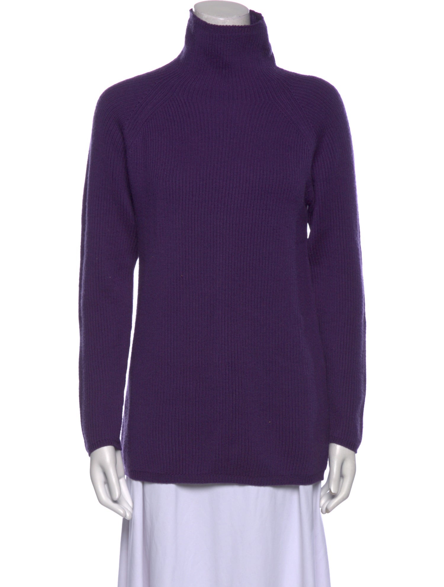 Max Mara Leisure Virgin Wool Turtleneck Sweater