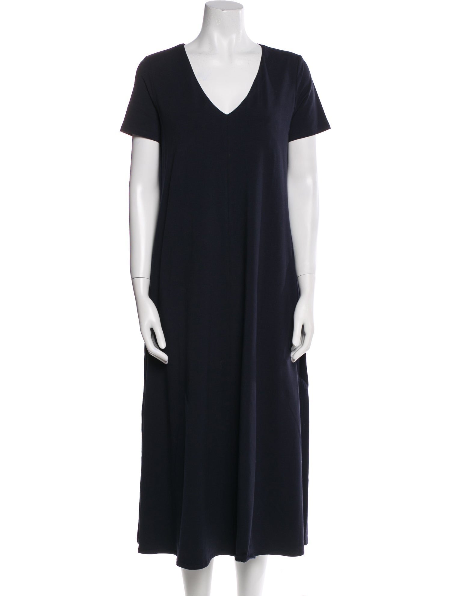 Max Mara Leisure V-Neck Long Dress