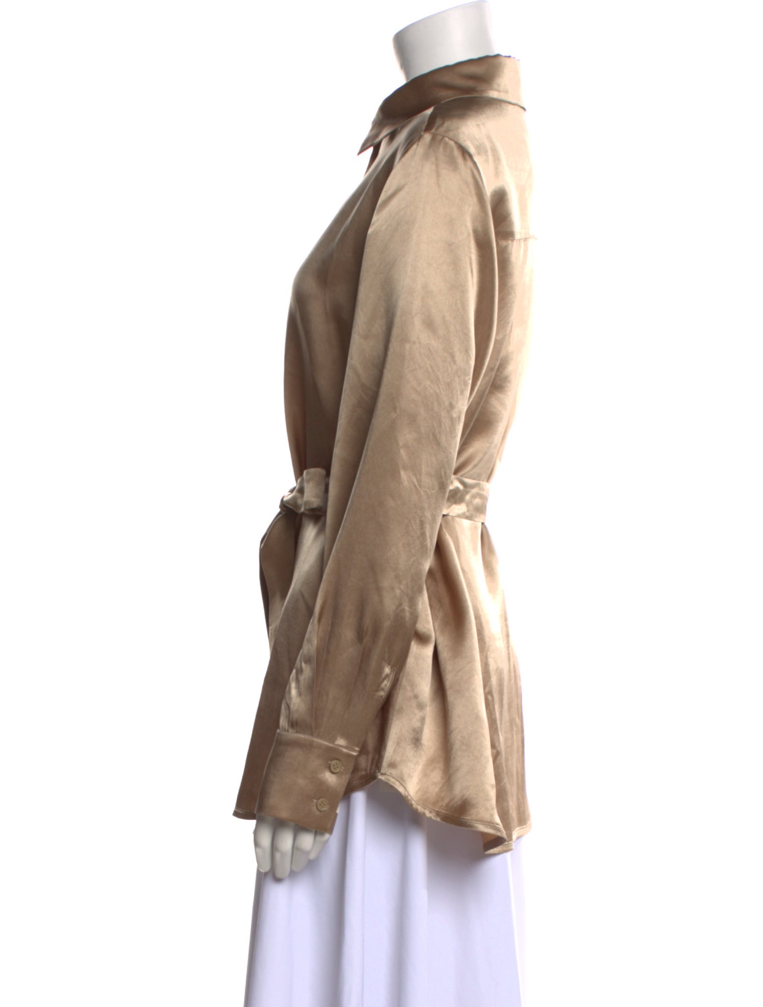 Max Mara Leisure Long Sleeve Button-Up Top