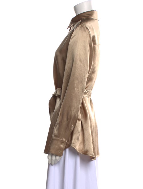 Max Mara Leisure Long Sleeve Button-Up Top