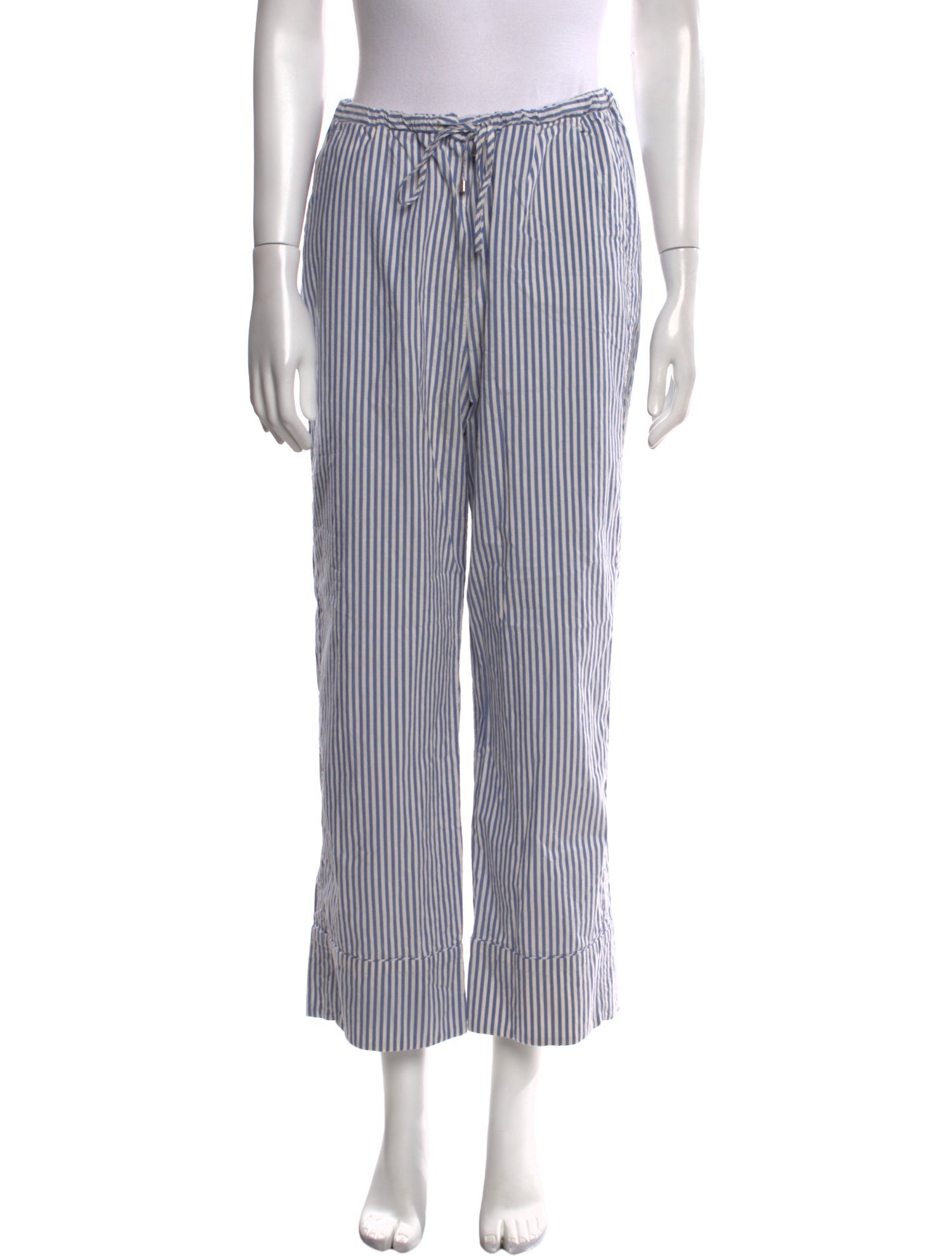 Max Mara Leisure Striped Wide Leg Pants