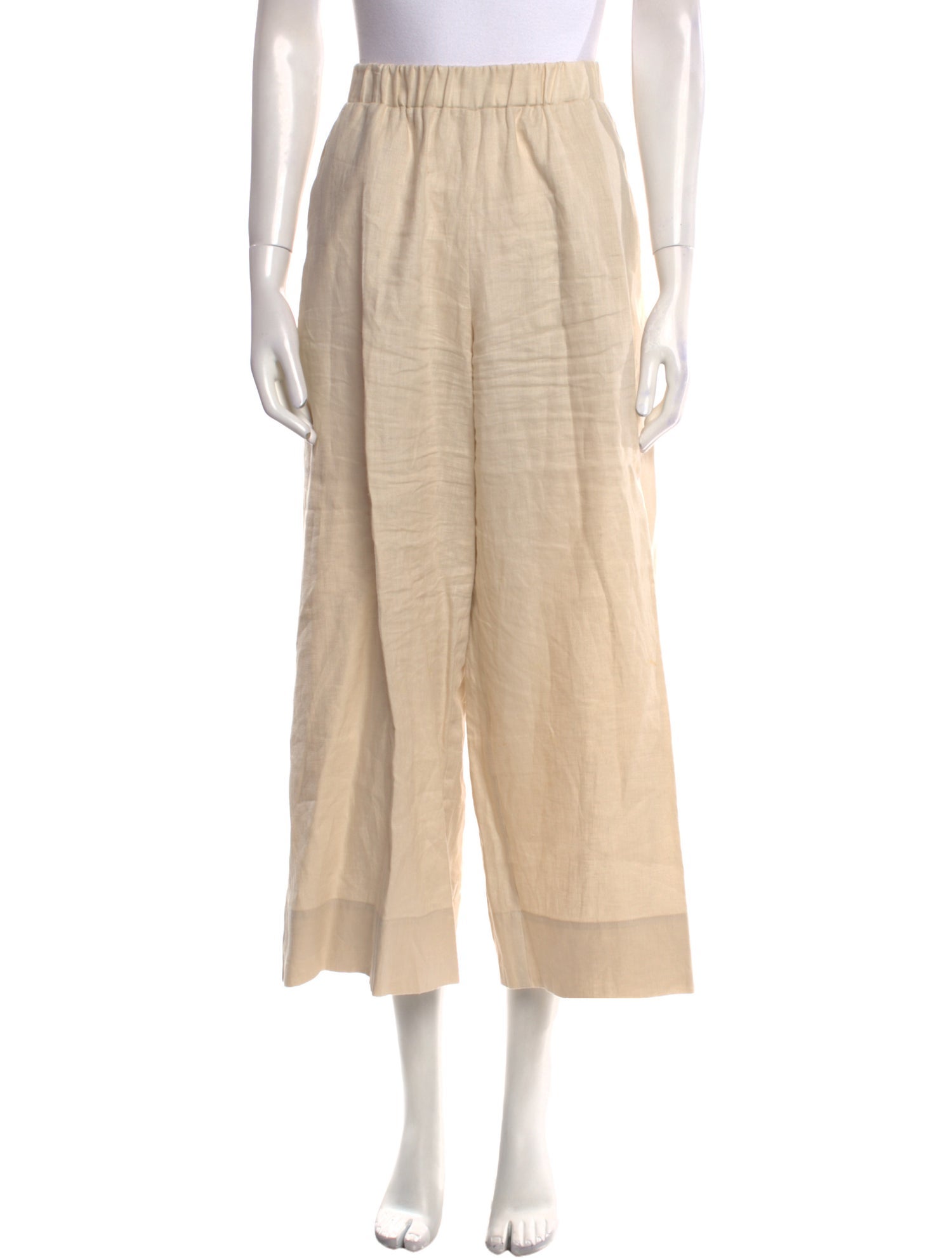 Max Mara Leisure Linen Wide Leg Pants