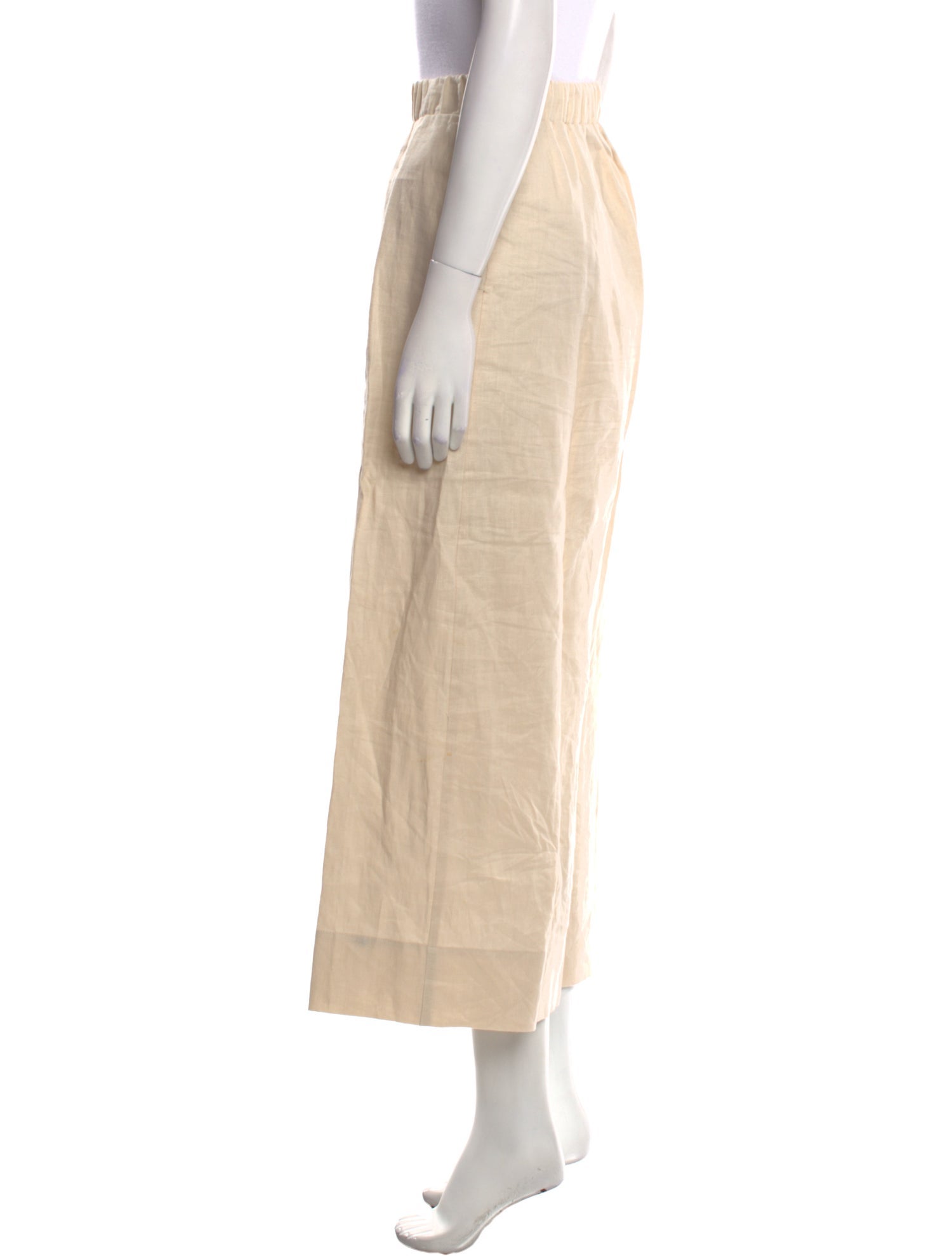 Max Mara Leisure Linen Wide Leg Pants