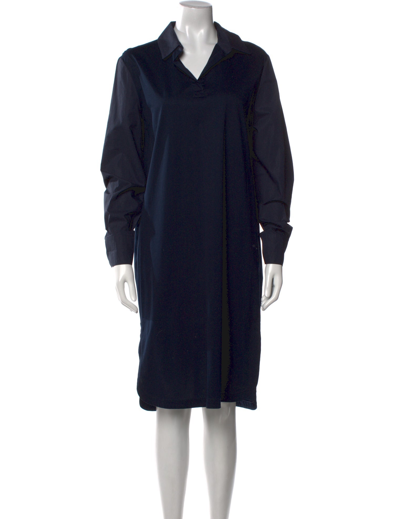 Max Mara Leisure V-Neck Midi Length Dress