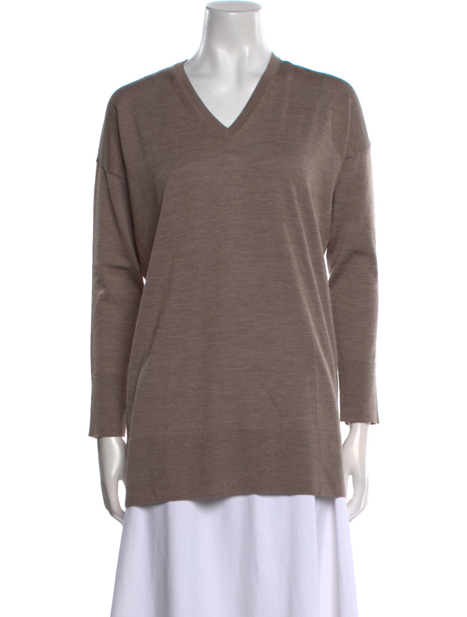 Max Mara Leisure Wool V-Neck Sweater