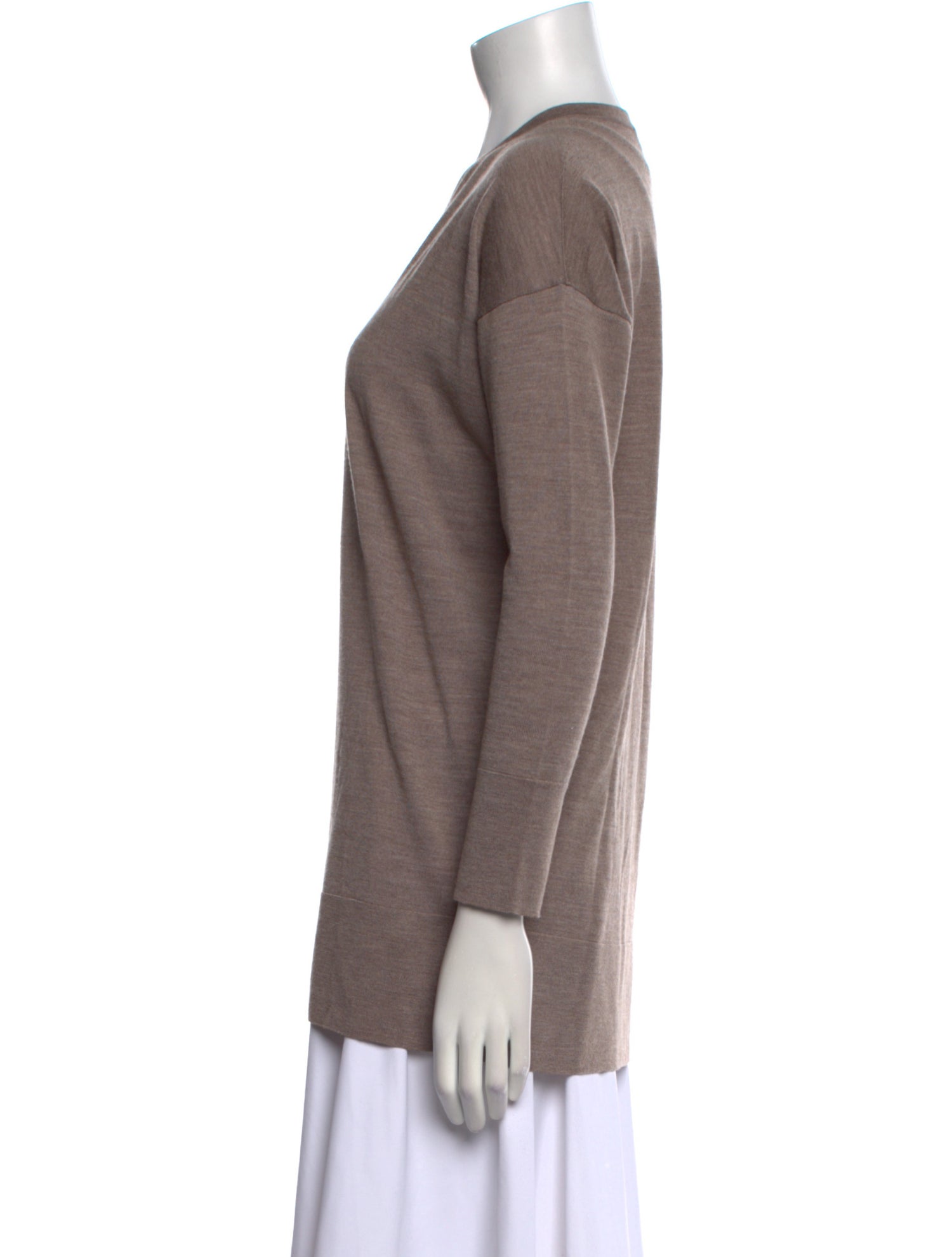 Max Mara Leisure Wool V-Neck Sweater