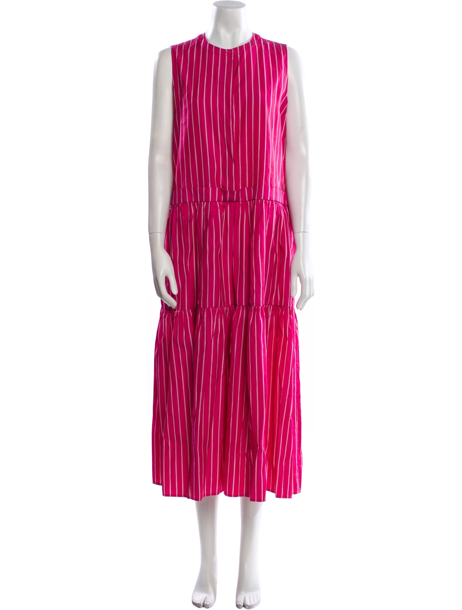 Max Mara Leisure Striped Long Dress