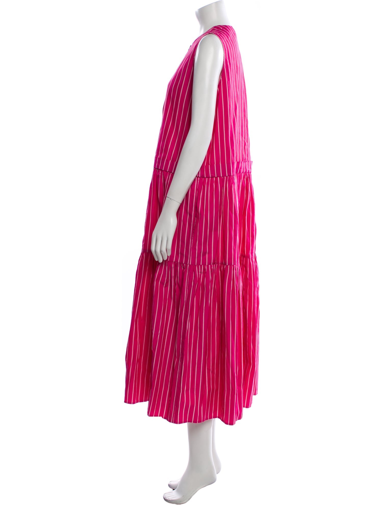 Max Mara Leisure Striped Long Dress