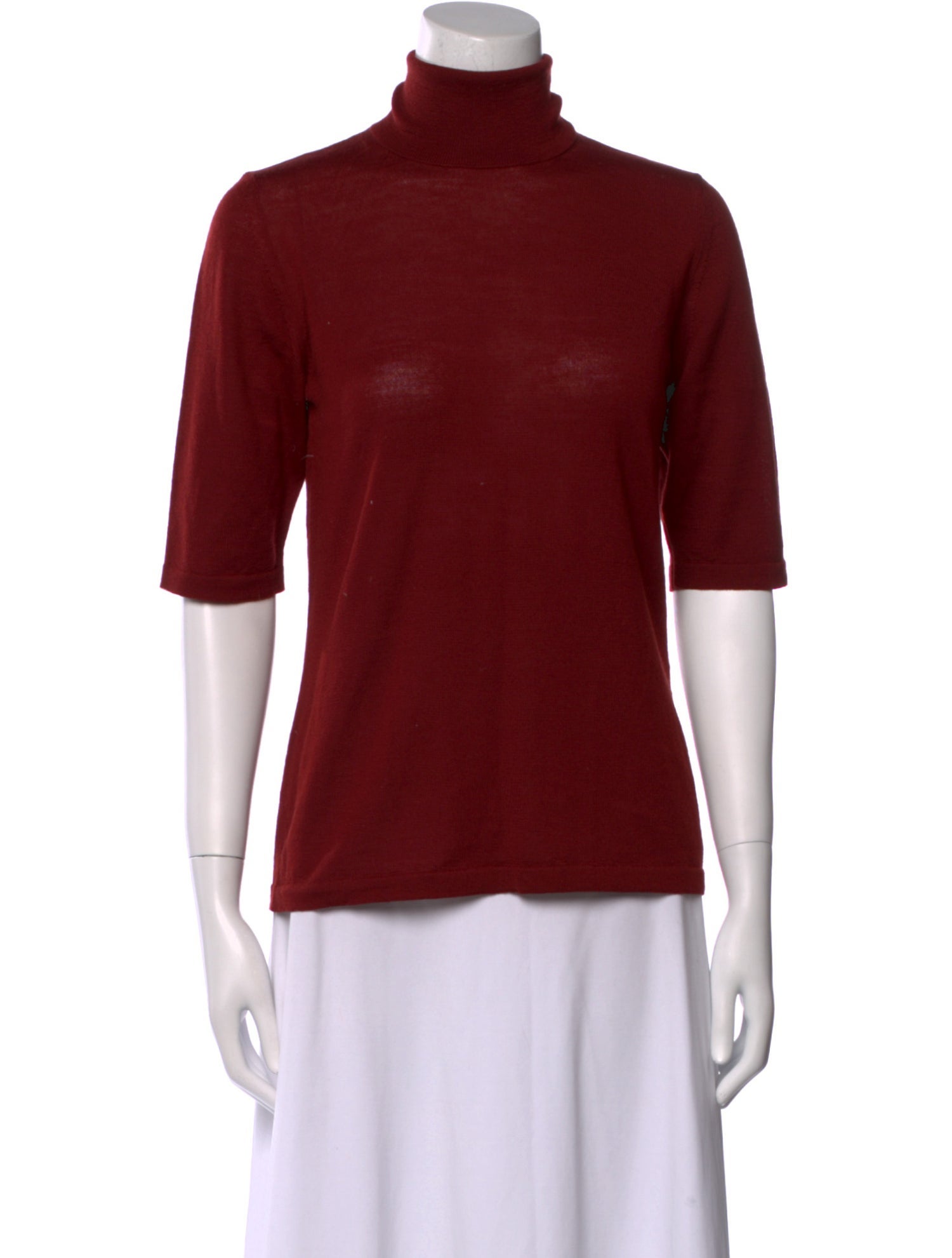 Max Mara Leisure Wool Turtleneck Top