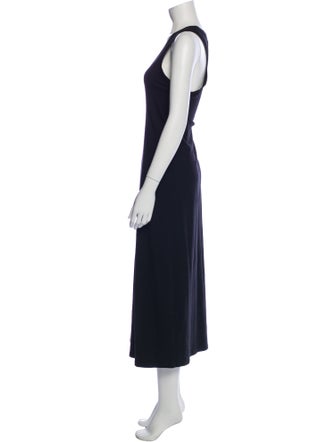 Max Mara Leisure Scoop Neck Long Dress