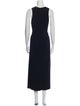 Max Mara Leisure Scoop Neck Long Dress