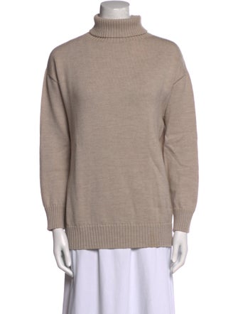 Max Mara Leisure Wool Turtleneck Sweater