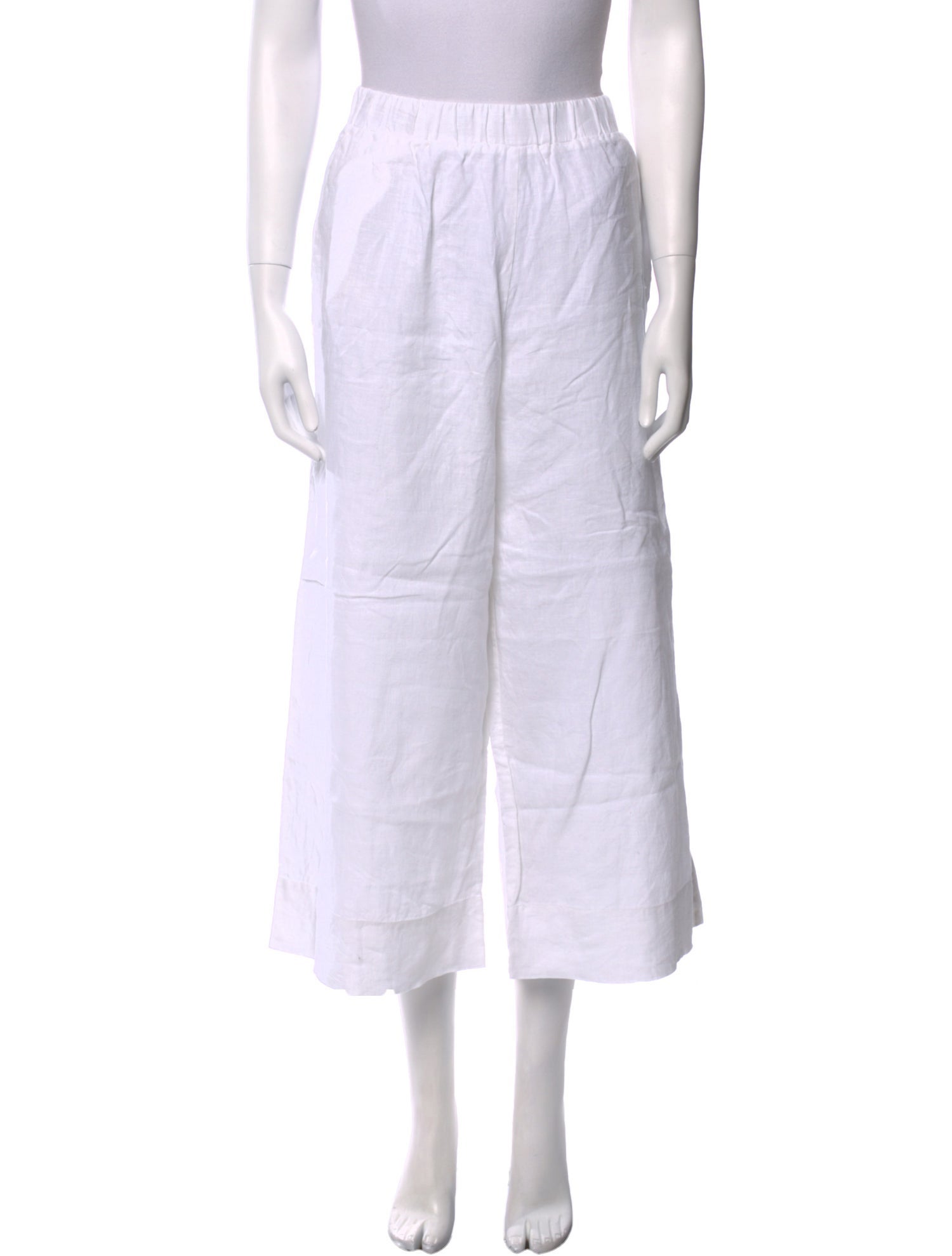 Max Mara Leisure Linen Wide Leg Pants