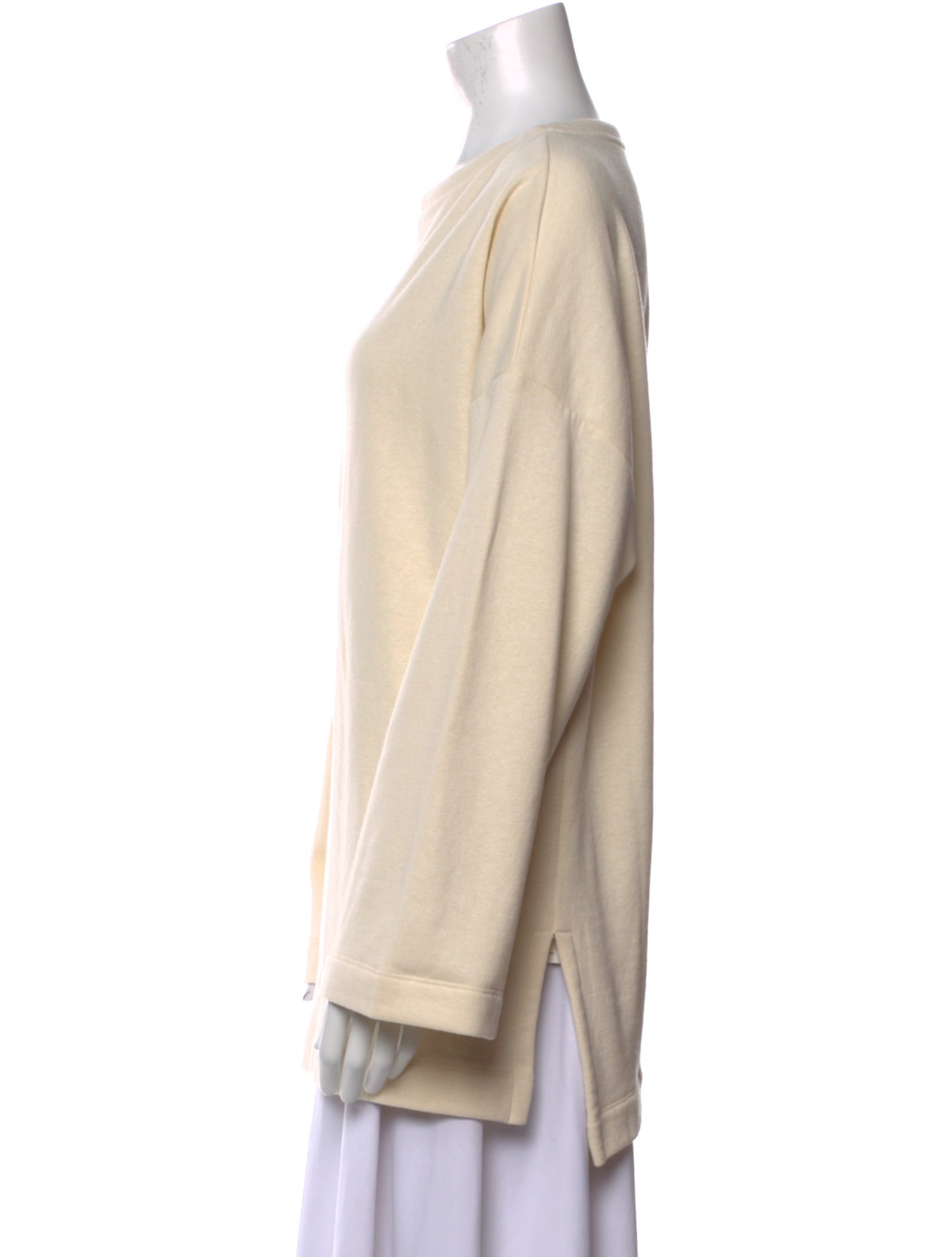 Max Mara Leisure Bateau Neckline Long Sleeve Sweatshirt