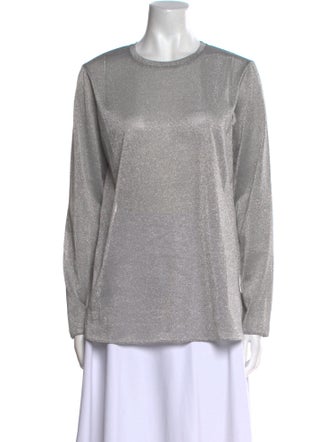 Max Mara Leisure Crew Neck Long Sleeve Sweatshirt