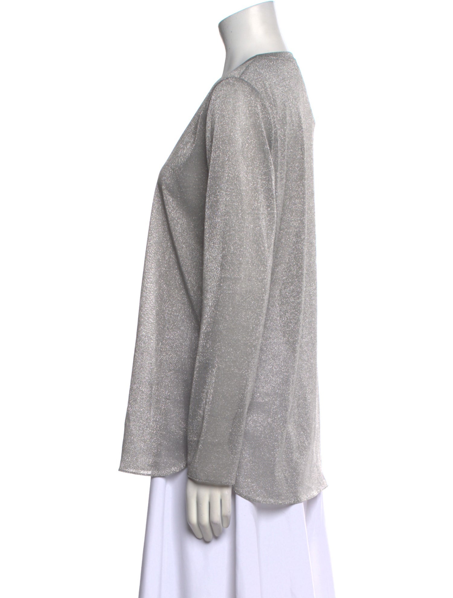 Max Mara Leisure Crew Neck Long Sleeve Sweatshirt