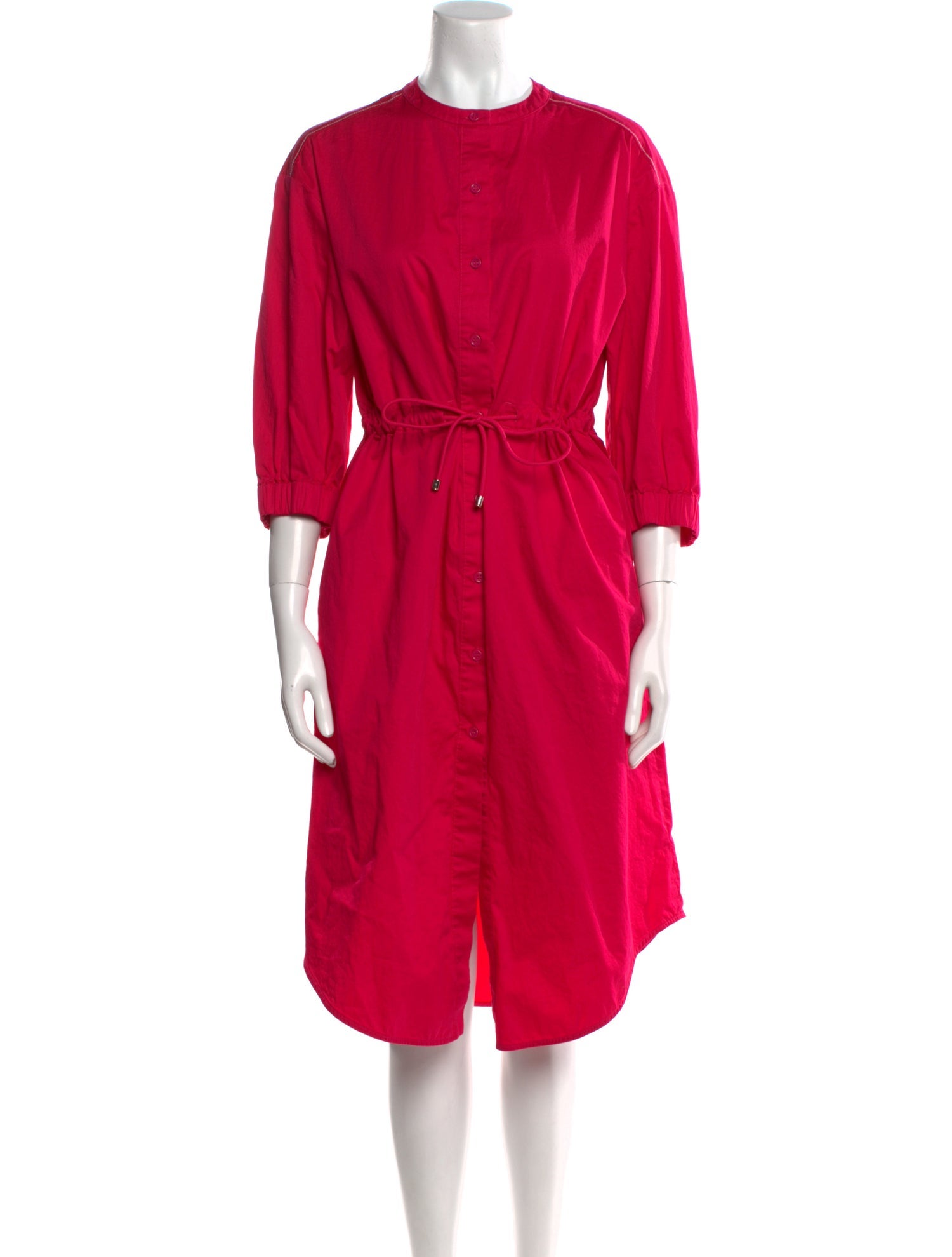 Max Mara Leisure Crew Neck Midi Length Dress