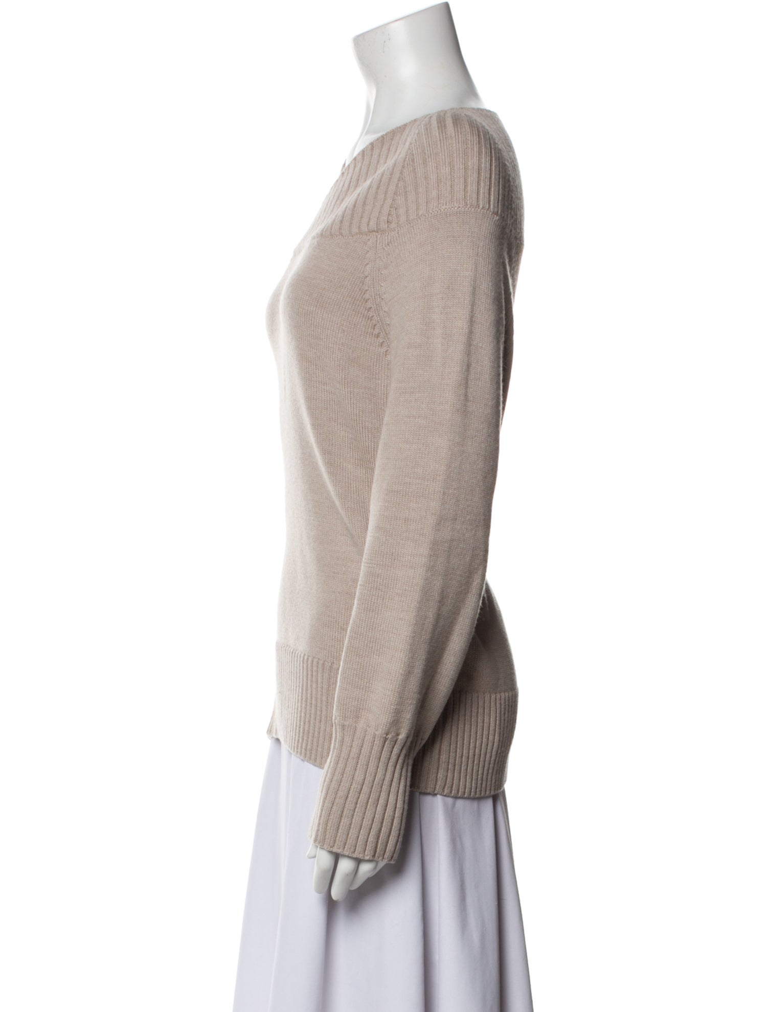 Max Mara Leisure Wool Cowl Neck Sweater