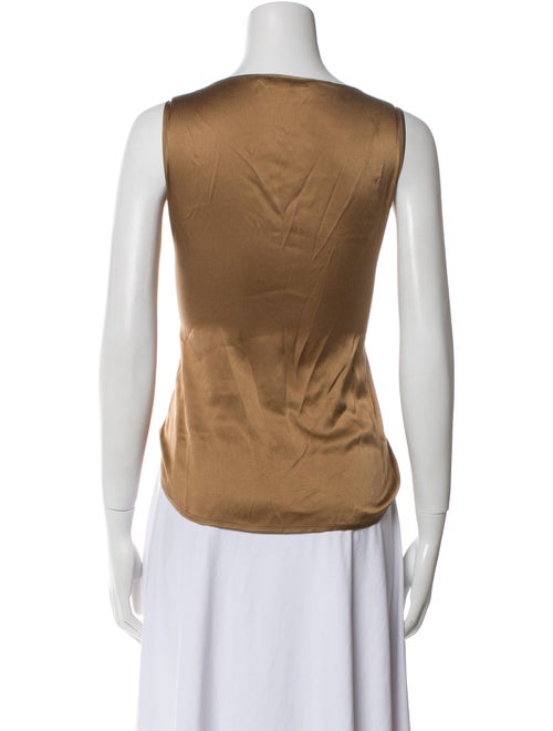 Max Mara Leisure Scoop Neck Sleeveless Top