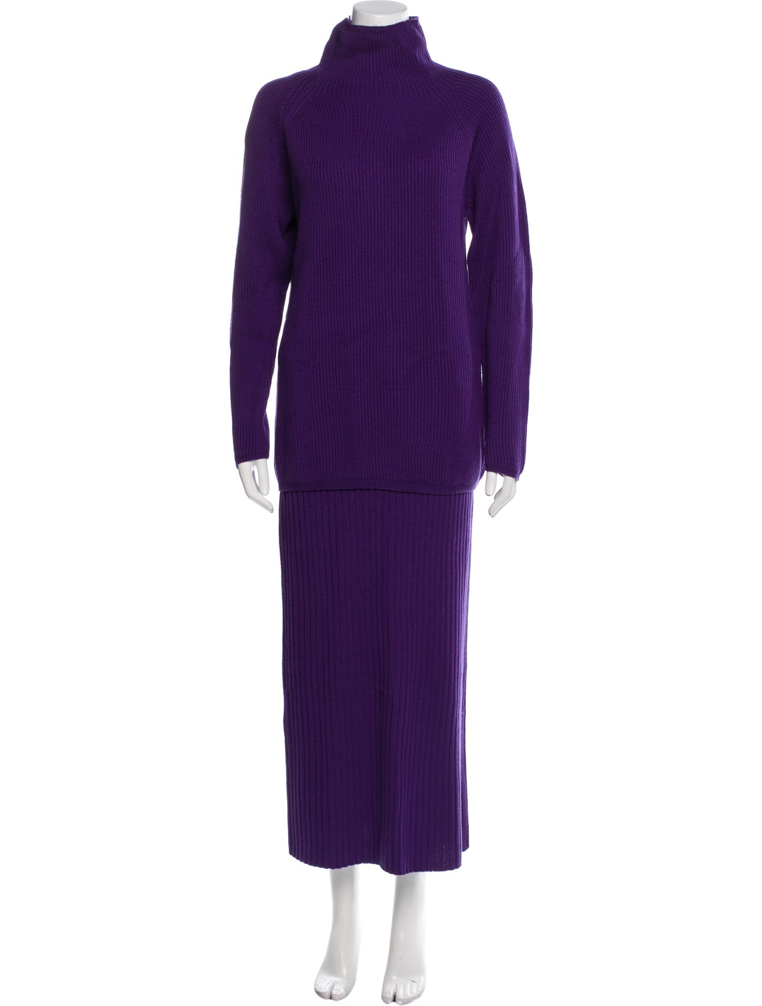 Max Mara Leisure Virgin Wool Skirt Set w/ Tags