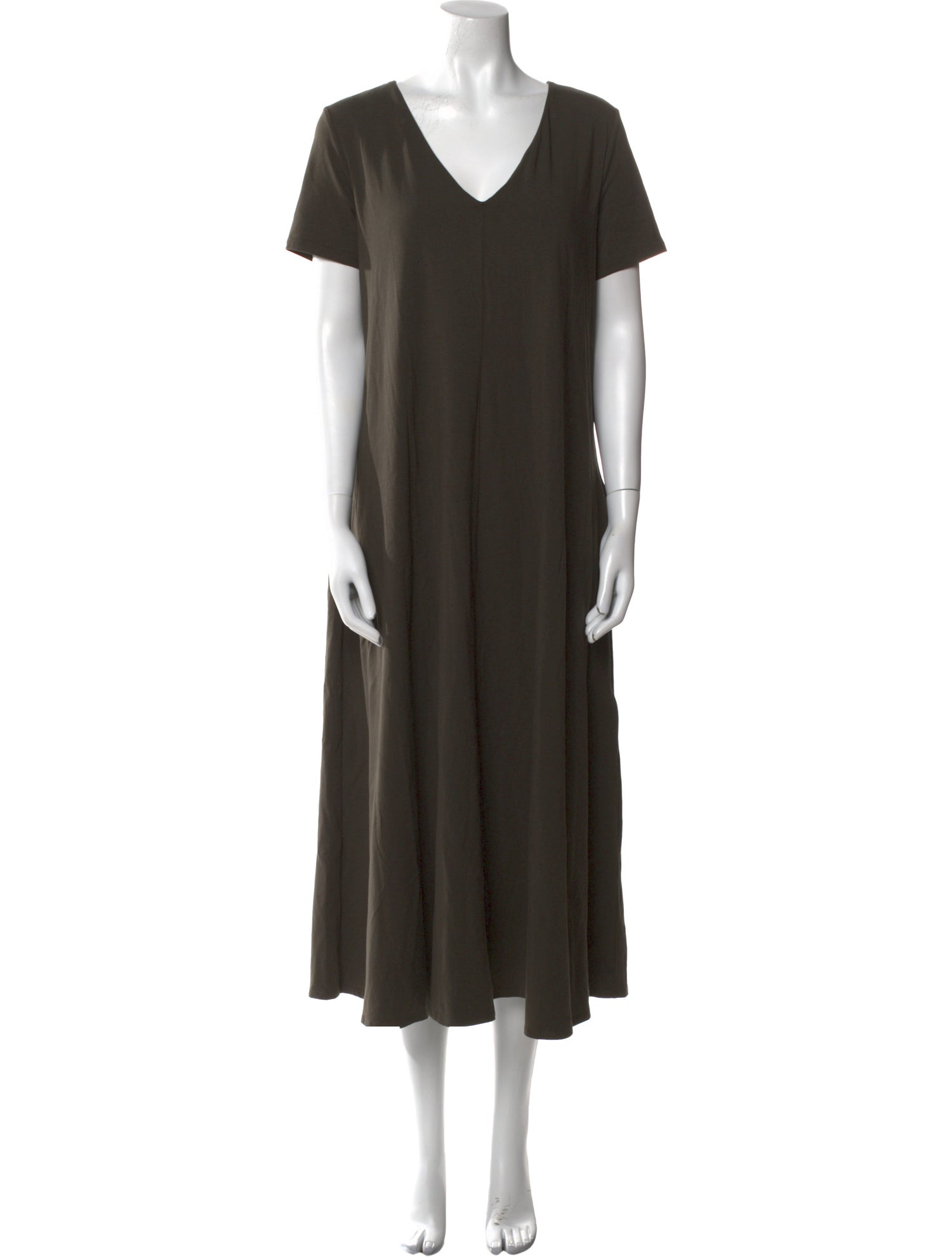 Max Mara Leisure V-Neck Long Dress