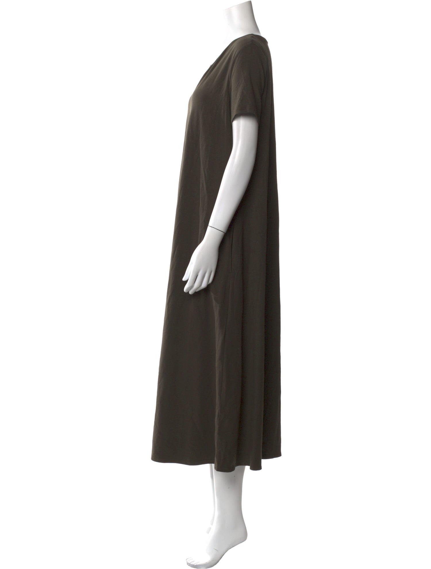 Max Mara Leisure V-Neck Long Dress