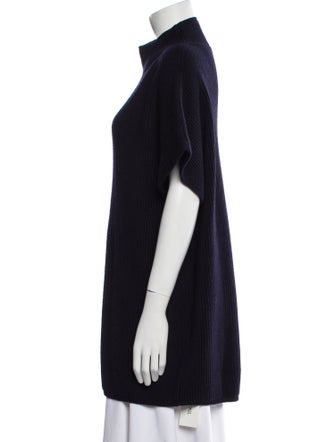 Max Mara Leisure Virgin Wool Mock Neck Sweater