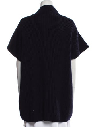 Max Mara Leisure Virgin Wool Mock Neck Sweater